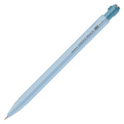ゼブラ (限定)ノックペンシルM1700 オペークカラー アイスブルー0.5mm