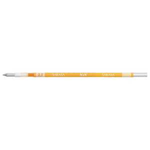 ゼブラ [ボールペン替芯]ジェルボールペン替芯 黄 (ボール径:0.5mm) RNJK5-Y