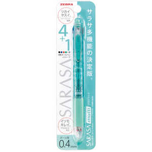 ゼブラ サラサマルチ04Bグリーン1本入 P-J4SAS11-BG ゼブラ サラサマルチ04Bグリーン1本入 P-J4SAS11-BG