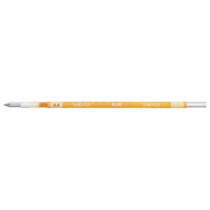 ゼブラ [ボールペン替芯]ジェルボールペン替芯 黄 (ボール径:0.4mm) RNJK4-Y