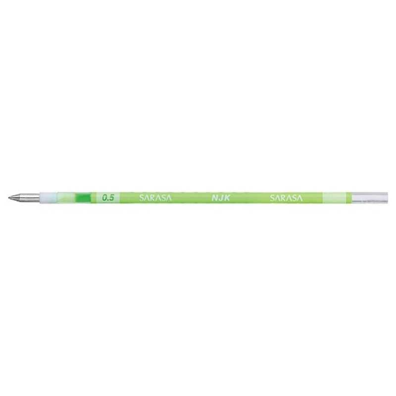 ゼブラ ゼブラ [ボールペン替芯]ジェルボールペン替芯 ライトグリーン (ボール径:0.5mm) RNJK5-LG RNJK5-LG