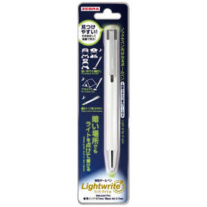 ゼブラ ライトライトα ホワイト 1本入 P-BA96-W ゼブラ ライトライトα ホワイト 1本入 P-BA96-W