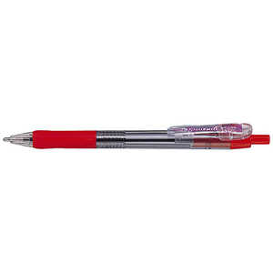 ゼブラ タプリクリップボールペン16赤 BNU5-R