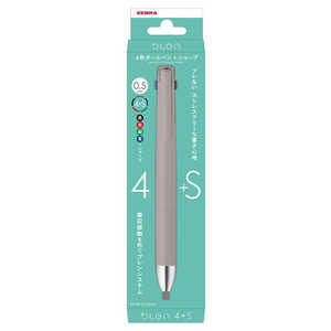 ゼブラ ブレン 4+S多機能ボールペン05 ココアブラウン P-B4SAS88-CE ゼブラ ブレン 4+S多機能ボールペン05 ココアブラウン P-B4SAS88-CE