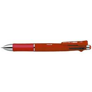 ゼブラ [多機能ペン]クリップ-オン マルチ1000S 赤 B4SA3-R