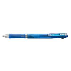 ゼブラ [油性ボールペン]クリップ-オン スリム2C (2色ボールペン) (ボール径:0.7mm) B2A5-BL 青