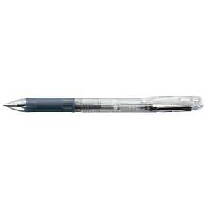 ゼブラ [油性ボールペン]クリップ-オン スリム3C (3色ボールペン)(ボール径:0.7mm) B3A5-C 透明