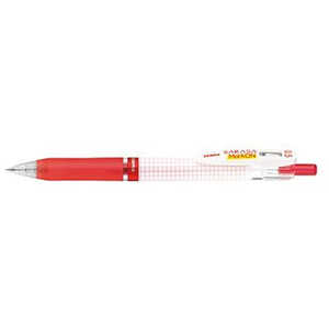 ゼブラ [ジェルインクボールペン]サラサマークオン0.5(ボール径:0.5mm､インク色:赤) JJ77-R