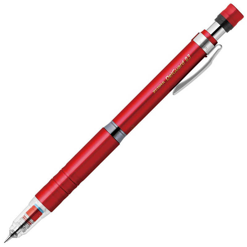 ゼブラ ゼブラ [シャープペン]デルガード タイプLx レッド(芯径:0.3mm) P-MAS86-R P-MAS86-R