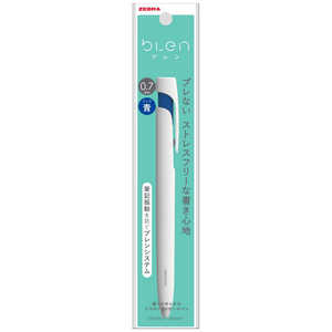ゼブラ ブレン 07 白/青インク 1本入 P-BA88-BL ゼブラ ブレン 07 白/青インク 1本入 P-BA88-BL