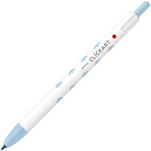 ゼブラ (限定)水性マーカークリッカート ユルカワフェスティバル ソーダブルー シアワセノトリ WYSS22-YF-SB ゼブラ (限定)水性マーカークリッカート ユルカワフェスティバル ソーダブルー シアワセノトリ WYSS22-YF-SB