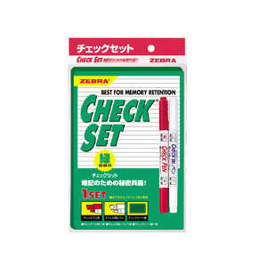 ゼブラ ゼフラ チェックセット 緑 PSE360CK ゼブラ ゼフラ チェックセット 緑 PSE360CK