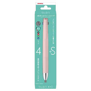 ゼブラ ブレン 4+S多機能ボールペン07 シェルピンク P-B4SA88-SHP ゼブラ ブレン 4+S多機能ボールペン07 シェルピンク P-B4SA88-SHP