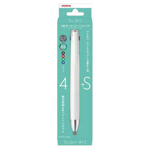 ゼブラ ブレン 4+S多機能ボールペン07 白 P-B4SA88-W ゼブラ ブレン 4+S多機能ボールペン07 白 P-B4SA88-W