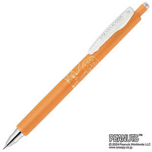 ゼブラ (数量限定)ボールペン スヌーピー ［0.38mm］ SARASA nano(サラサナノ) オレンジ(インク色：オレンジ) オレンジ（インク色：オレンジ） JJX72-SN-OR