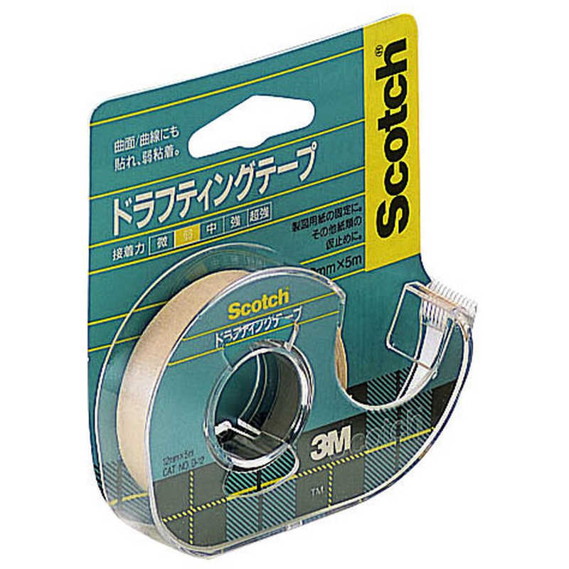 3Mジャパン 3Mジャパン [テープ] スコッチ ドラフティングテープ (12mmx5m) D12 D12
