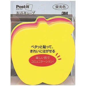 3Mジャパン ポストイット カットキューブアップル CC36