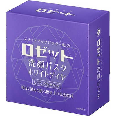 ロゼット ｢ROSETTE(ロゼット)｣洗顔パスタ ホワイトダイヤ(90g) の通販