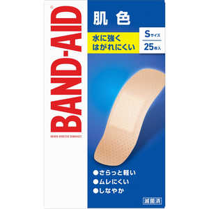 KENVUE BAND-AID(バンドエイド)救急絆創膏 肌色 Sサイズ 25枚 