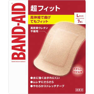 KENVUE BAND-AID(�Х�ɥ�����)�ߵ���Ϲ� Ķ�ե��å� L������ 7��