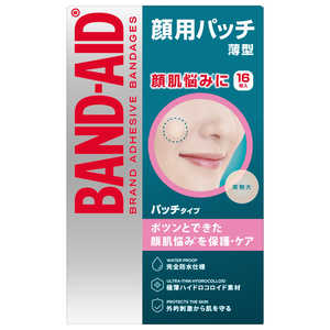 KENVUE バンドエイド 顔用パッチ 16枚 BAカオヨウパツチ16マイ