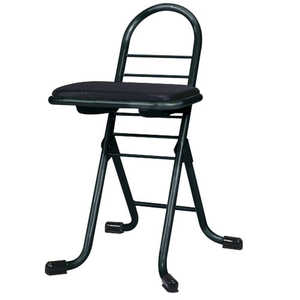 ルネセイコウ 低座位置用 楽器演奏用椅子 黒色 PW-100
