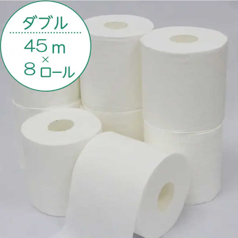 日本製紙クレシア 日本製紙クレシア クリネックス ナガモチ8Rダブル 45m  