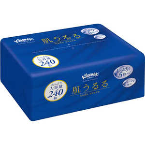 日本製紙クレシア Kleenex(クリネックス)ティシュー ローション 肌うるる ソフトパック 240組 日本製紙クレシア Kleenex(クリネックス)ティシュー ローション 肌うるる ソフトパック 240組