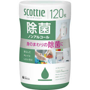 日本製紙クレシア スコッティ ウェットティシュー 除菌 ノンアルコール 120枚 SCウェットノンアルAL120ホンタイ 日本製紙クレシア スコッティ ウェットティシュー 除菌 ノンアルコール 120枚 SCウェットノンアルAL120ホンタイ