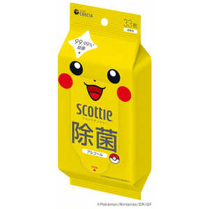 日本製紙クレシア SCウェット除菌アルコール33枚ポケモン 