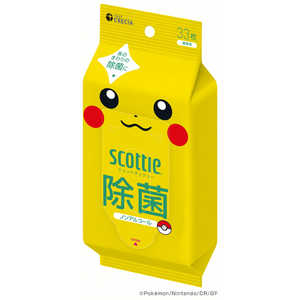 日本製紙クレシア SCウェット除菌ノンアル33枚ポケモン 