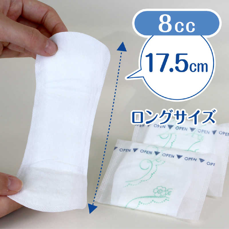 日本製紙クレシア 日本製紙クレシア ポイズ さらさら素肌 パンティライナーロング175  