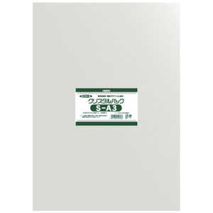 シモジマ HEIKO OPP袋 テープなし クリスタルパック S-A3(100枚入り) 6739900S3143.5