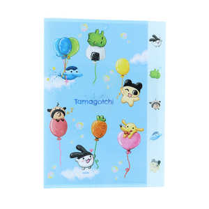 サンスター文具 ダイカットクリアファイル5P たまごっち バルーン S2175657