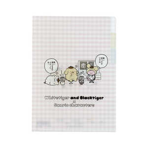 サンスター文具 (限定)クリアファイルA53P WTBT×サンリオキャラクターズ P S2176050
