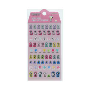 サンスター文具 (限定)ミニミニデコシール スヌーピー ピンク S8818320