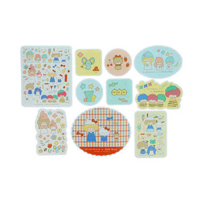 サンスター文具 (限定)ケース入りステッカーセット mizutama×SC2