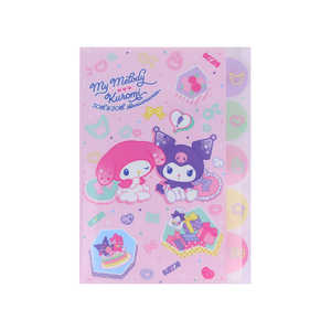 サンスター文具 (限定)ダイカットクリアファイル5P マイメロディ&クロミ S2173751 サンスター文具 (限定)ダイカットクリアファイル5P マイメロディ&クロミ S2173751