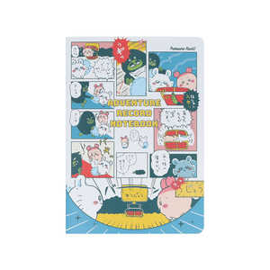 サンスター文具 (限定)冒険記録ノート ちいかわ COMIC SCENE お宝 モモンガ&古本屋 S2643111 サンスター文具 (限定)冒険記録ノート ちいかわ COMIC SCENE お宝 モモンガ&古本屋 S2643111