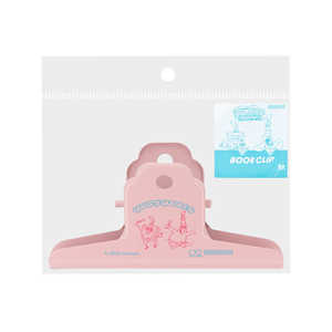 サンスター文具 (限定)ブッククリップ スポンジ・ボブ4 ピンク S3626164