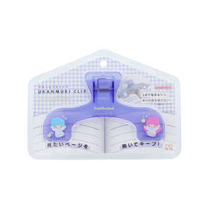 サンスター文具 (限定)ウカンムリクリップ リトルツインスターズ S3721922 サンスター文具 (限定)ウカンムリクリップ リトルツインスターズ S3721922