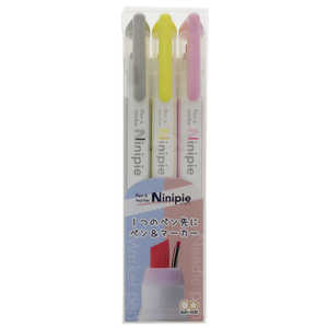 サンスター文具 Ninipie 3本セット S4539648 サンスター文具 Ninipie 3本セット S4539648