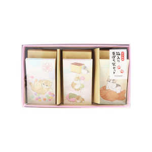 サンスター文具 (限定)箱入り豆ぽち袋セット mofusand10 和菓子 S2168154 サンスター文具 (限定)箱入り豆ぽち袋セット mofusand10 和菓子 S2168154