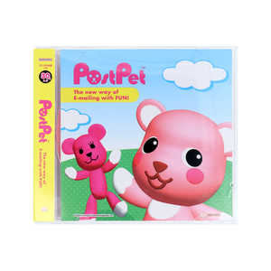 サンスター文具 (限定)CD-ROM風メモ PostPet ライトピンク S2849135 サンスター文具 (限定)CD-ROM風メモ PostPet ライトピンク S2849135