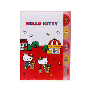 サンスター文具 (限定)ダイカットクリアファイル5P ハローキティ S2174529 サンスター文具 (限定)ダイカットクリアファイル5P ハローキティ S2174529