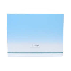 サンスター文具 (限定)ドキュメントホルダー5P mitte ブルーソーダ S2174642 サンスター文具 (限定)ドキュメントホルダー5P mitte ブルーソーダ S2174642