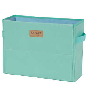 サンスター文具 収納ボックス PATAPA(パタパ) ミントグリーン S2171686 サンスター文具 収納ボックス PATAPA(パタパ) ミントグリーン S2171686