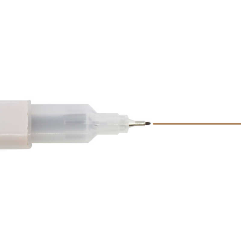 サンスター文具 サンスター文具 四角マーカー dot e pen(ドット･エ･ペン) ブラウン S4541510 S4541510