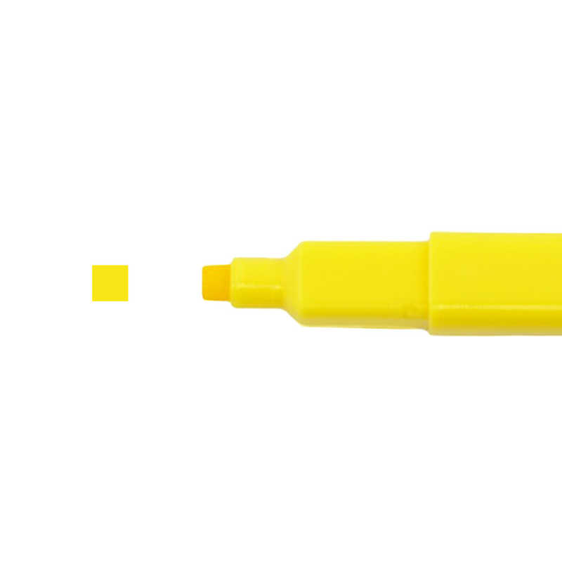 サンスター文具 サンスター文具 四角マーカー dot e pen(ドット･エ･ペン) イエロー S4541774 S4541774