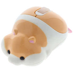 サンスター文具 マウス 「おしりマウス」 [無線(ワイヤレス) /3ボタン /USB] ゴールデン S8102708